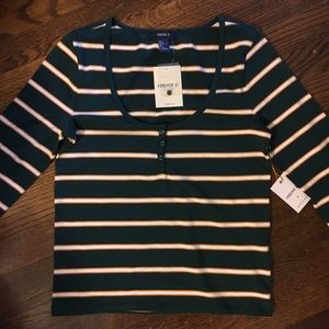 Forever21 striped shirt